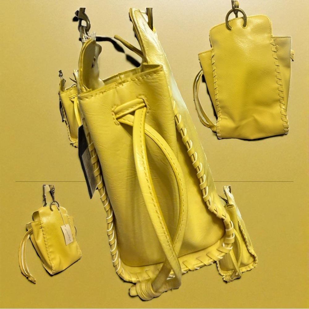 Universal Threads Yellow Leather Women's Crossbody Bag